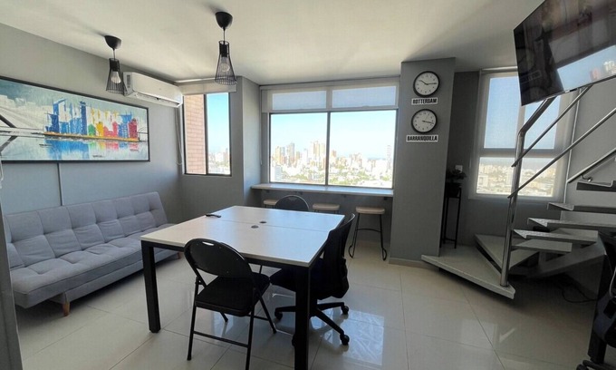 Sur Occidente Apartment | Central Modern Duplex with Panoramic View
