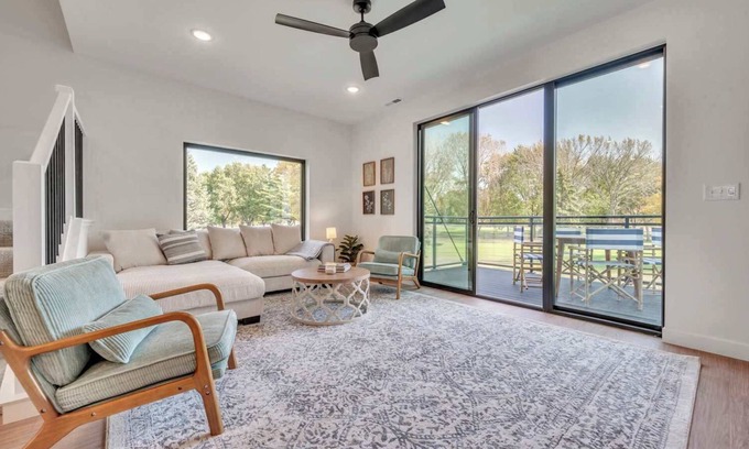 Arnolds Park House | Central Park Retreat, Golf course views