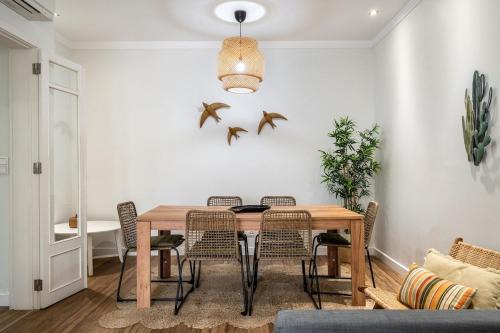 Lisbon Old Town Apartment | Central T2 with AC and Patio Near Av da Liberdade