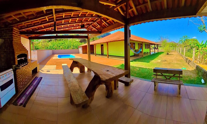 Castelo Cottage | Chácara Aconchegante Excelente Para Você Descansar com sua Família!