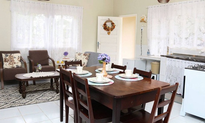 Campo Alegre House | Chácara c churrasqueira e lazer - Campo Alegre/SC