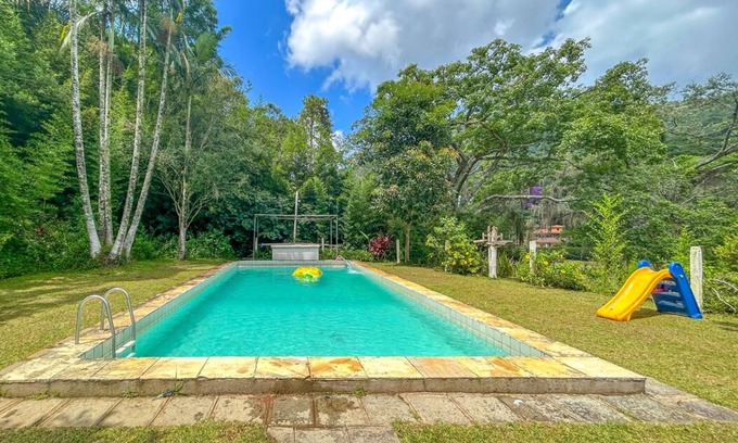 Teresopolis House | Chácara c Wi-Fi, piscina e lazer em Teresópolis/RJ