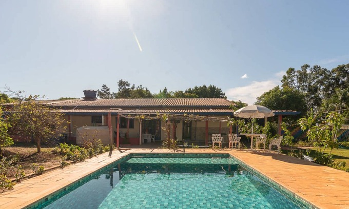 Sumare House | Chácara em Sumaré com piscina e lazer completo