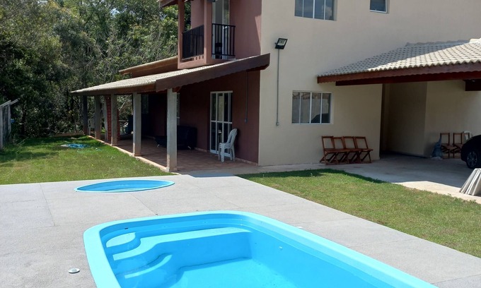 Jarinu House | Chácara Próximo Atibaia e Jundiai, Móveis Novos, Casa Arejada, 3 Quartos Térreo