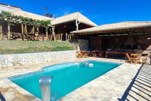 Mairipora House | Chácara Raio - Refúgio Rústico-Piscina Climatizada