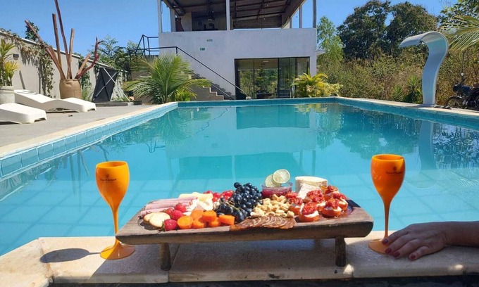 Caldazinha Cottage | Chácara Blesco, in nature, a place that fills our hearts with happiness.