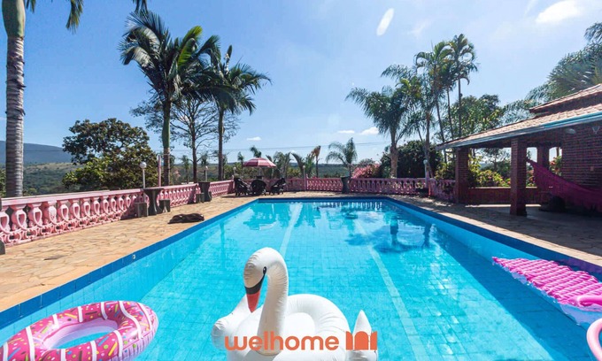 Juatuba House | Chacara em Juatuba com Varanda Gourmet e Piscina