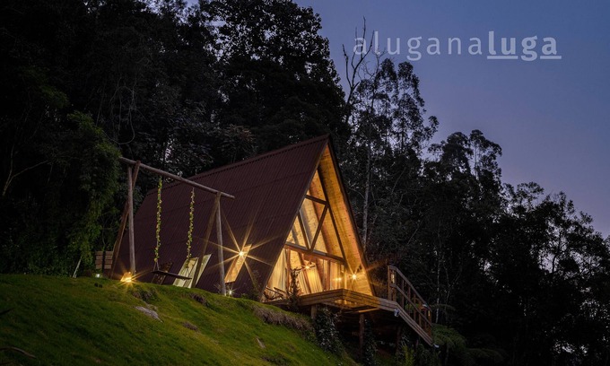 Sao Pedro de Alcantara Ski Chalet | Chalé Alcântara - With Bathtub