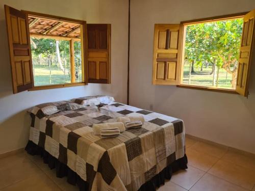 Caravelas House | Chalé Amarelo, conforto e muita natureza - Mar Doce!