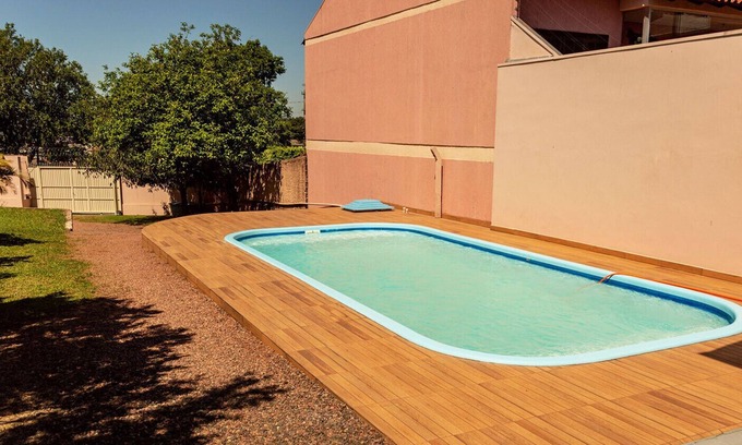 Jardim America Ski Chalet | Chalé c piscina e churrasqueira em São Leopoldo/RS