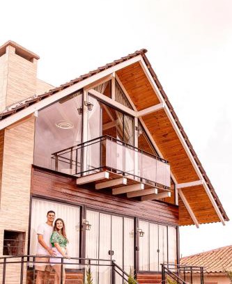 Machadinho Other | Chalé Cruzeiro do Sul, hidromassagem, 2 min Thermas Machadinho-RS#2