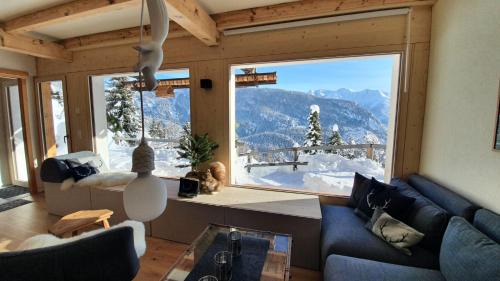 Blatten bei Naters Ski Chalet | Chalet Baumfuchs direkt an der Talabfahrt Belalp