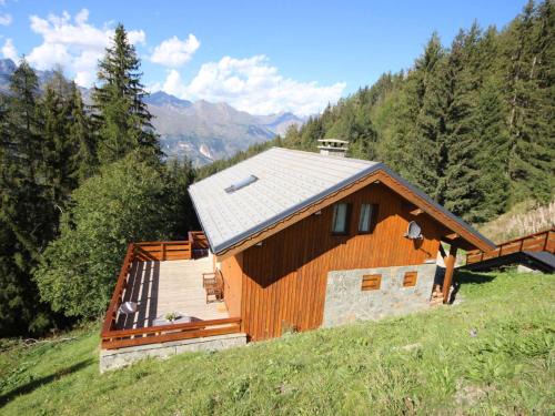 Vallandry Ski Chalet | Chalet confortable avec billard, cheminée et Wifi à Vallandry - FR-1-411-545