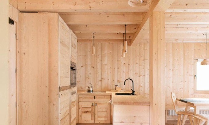 Prateria Apartment | Chalet 'Groudo Michl 5' with Mountain View, Shared Terrace and Wi-Fi