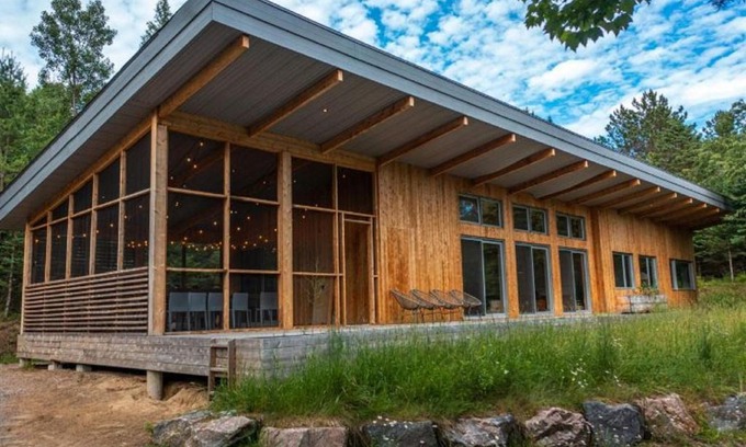 St-Adolphe-d'Howard Ski Chalet | Chalet Scandinavian in à Saint-Adolphe-dHoward - Les Laurentides - Quebec - Canada