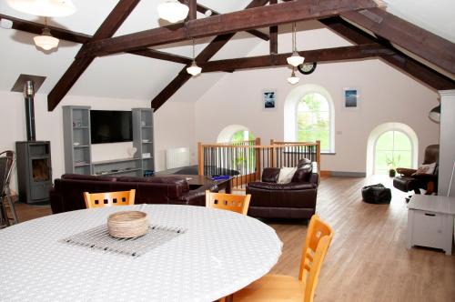Dinas House | Chapel conversion, seaside village, in Snowdonia