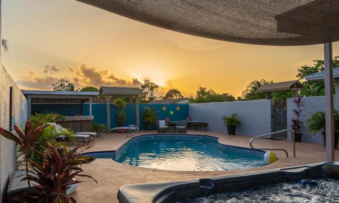 Royal Palm Beach House | Chardonnay- Luxe home with pool ,spa and close to equestrian
