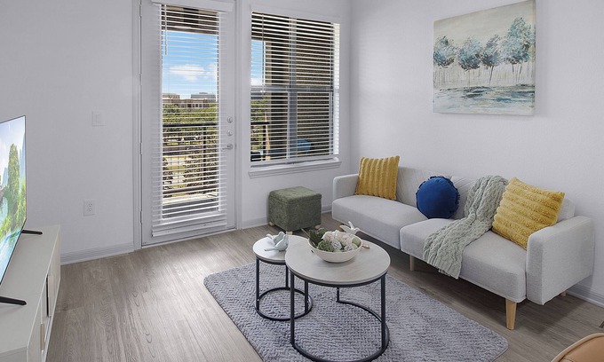 Frisco Apartment | Charming 1-bedroom Haven I Frisco Dallas I Pool/Gym/Work Space