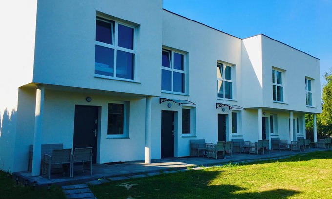 Trzesacz House | Charming 2-bedroom apartament house in Wonderful Pustkowo with WiFi, AC, kitchen