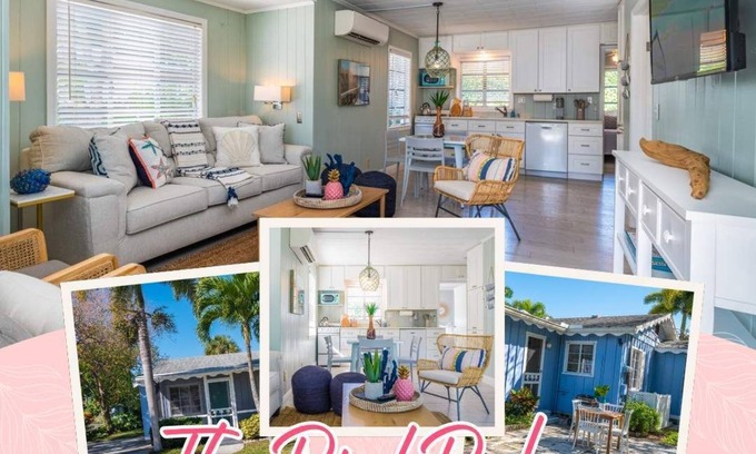 Sarasota Cottage | Charming 2BD Bungalow Close to Crescent Beach!