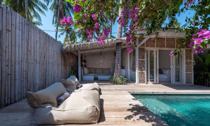Bouvet Island House | Charming 2BR Villa, Close To Beautiful Beaches, Gili Trawangan! W/Private Pool!