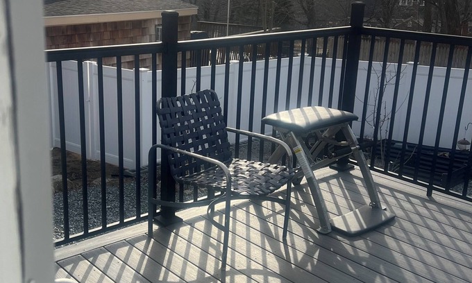 Fiskeville Apartment | Charming 3-bedroom duplex with study space, WiFi in cool Hope Scituate.