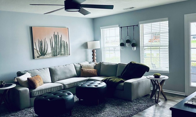 Heath House | Charming 3-bedroom ranch style house with AC and WiFi in Heath