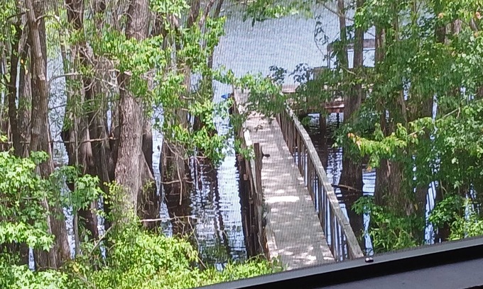 Thomas Drive House | Charming 3-bedroom Riverfront house with WiFi, AC in Panama City Beach FL