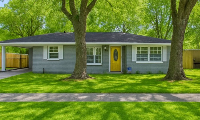 Park Forest - LA North House | Charming 3-bedroom house with AC and WiFi in amazing Baton Rouge