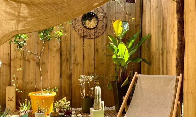 Valbonne Apartment | Charming 3 p. garden level 5 min walk from Valbonne village