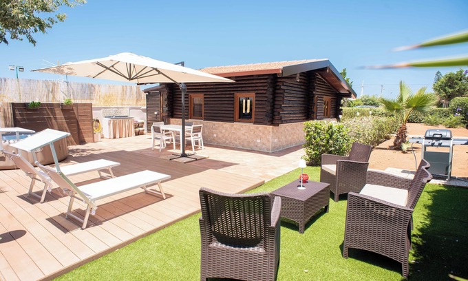 Isola delle Femmine Ski Chalet | Charming Chalet a few steps from the sea, equipped with all amenities.