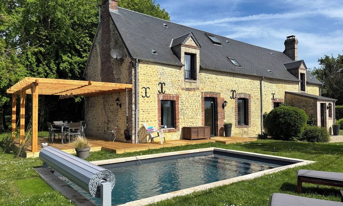 Saint-Agnan-sur-Sarthe House | Charming Perche cottage/private pool