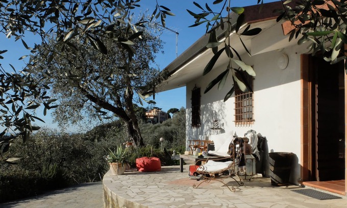 Stiava House | Charming house in the hills with garden, panoramic view of the sea and swimming pool