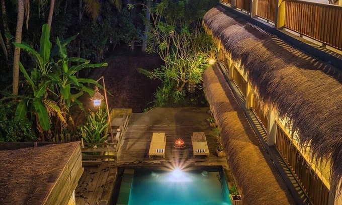 Melayang Resort | Charming one bedroom close to Ubud with a shared infinity-edge swimming pool