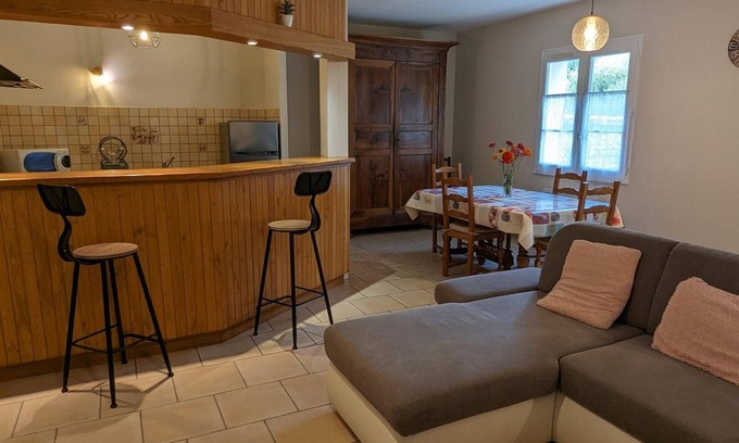 Vindelle Cottage | Charming Renovated House with Private Yard, Near Angoulême, Sleeps 6