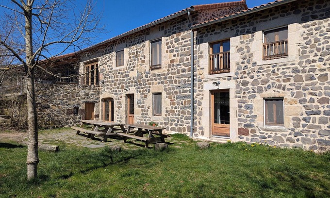Arlempdes Cottage | Charming Restored 1882 Farmhouse with Modern Amenities & Wheelchair Access in Scenic Arlempdes