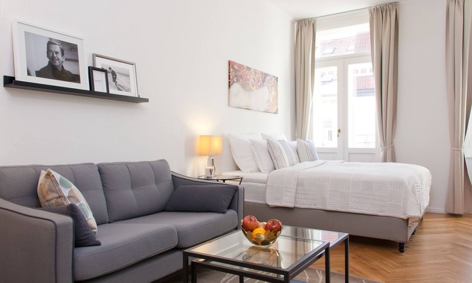 Smichov Apartment | Charming river apartment, Castle view, Breakfast incl.