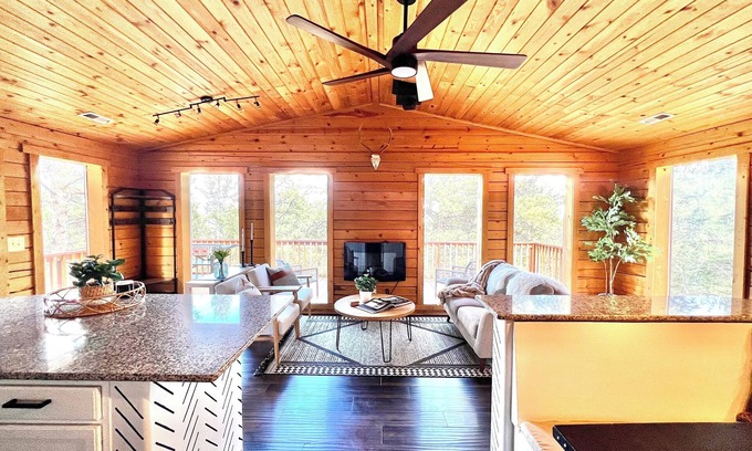 Bailey House | Charming Rural Retreat: Perfect for Work, Play, or Extended Stays