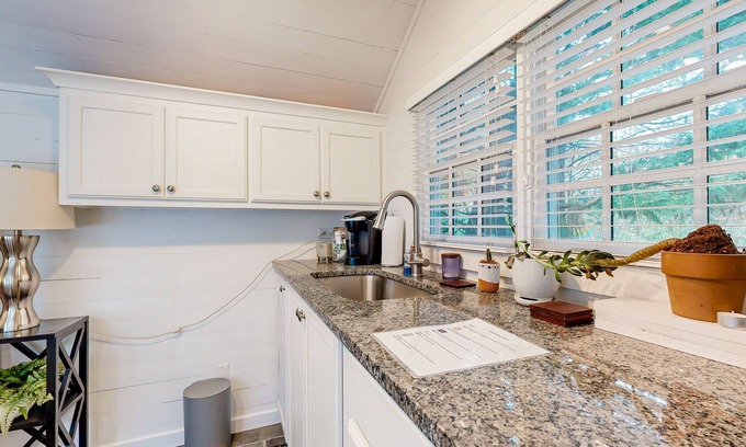 Garden Hills Apartment | Charming, single-level studio with a kitchenette & patio