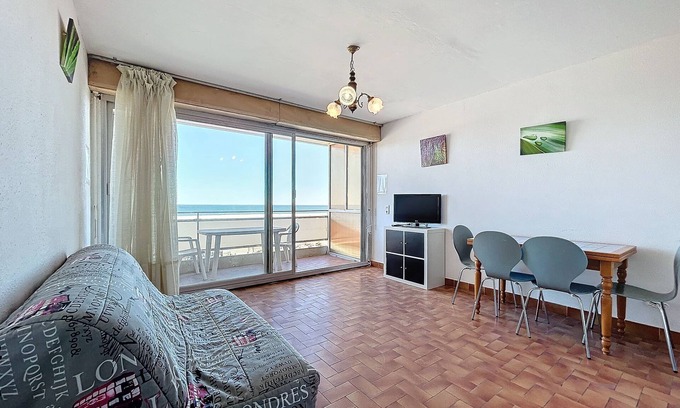Port-la-Nouvelle Apartment | Charming T2 with terrace on the seafront