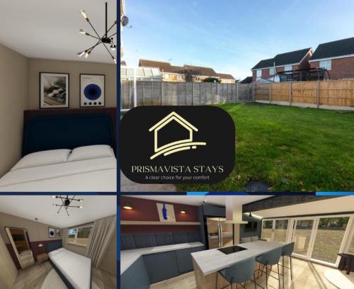 Ellesmere Port House | Chester - Sleeps 6, Free Wi-Fi, TV, Free Parking, Ideal for Families and Contractors, Long Stay