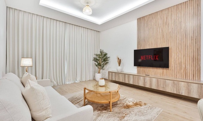 Al Wasl Apartment | Chic 1BR APT with Pool, Gym & Kid's Playground