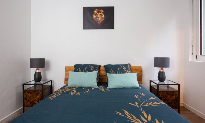 Mulhouse Apartment | Chic & cozy: 45m2 apartment with jacuzzi in historical center