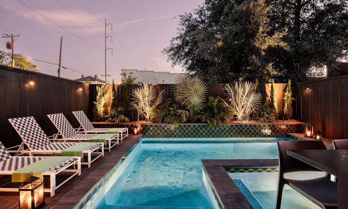 Saint Thomas Development House | Chic NOLA Home | Heated Pool & Hot Tub