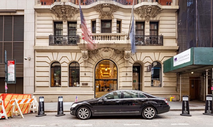 Central New York City Apartment | Chic Studio Steps from Times Square, Historic Building with Modern Amenities