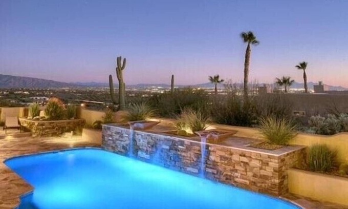 Cimarron Foothills Estates House | Cimarron: Spectacular city and mountain views, pool, hot tub, and more!