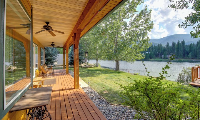 Thompson Falls House | Clark Fork Riverfront Home w/Dock!