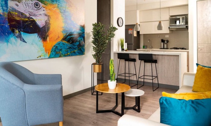 El Poblado Apartment | Class Suites 602 · 2BR Stylish Apt 1AC-5mins Provenza by HOUSY HOST