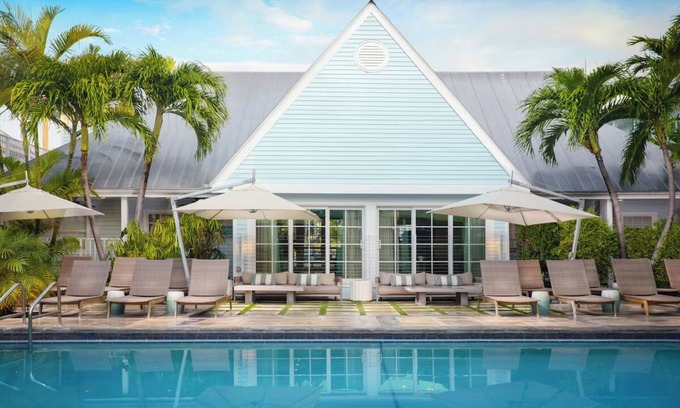 Uptown - Upper Duval Hotel | Classic Two Queen at Southernmost Beach Resort - 3 Onsite Pools & Beach Access