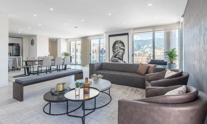 Usaquen Apartment | Cloud9|Up to 10 ppl Indoor Pool |The Sapphire